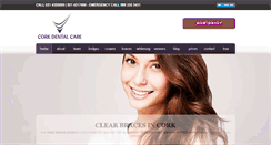 Desktop Screenshot of corkdentalcare.com